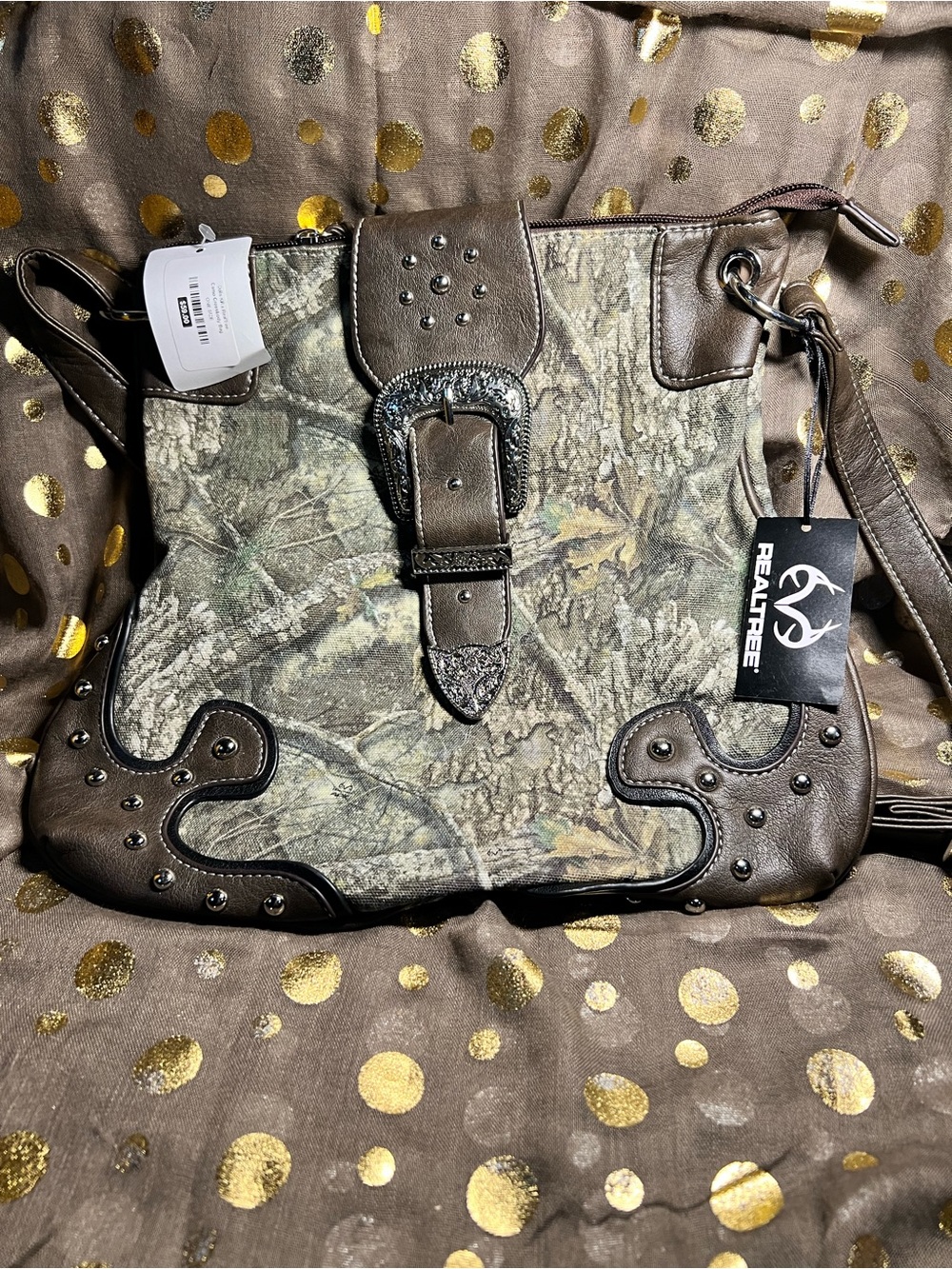 NWT DollsKill Realtree 59$ retail camo crossbody bag #camouflage #outdoor
